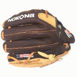 from Nokona is created with virtually no break in needed. The glove has