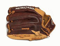  youth performance series gloves from Nokona are made with top-of-the-line leathers; Top grain s