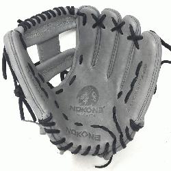  glove is made with stiff American Kip Leather. This gloves