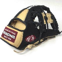 rican Bison and Super soft Steerhide leather combined in black and cream colors. No