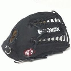 Young Adult Glove made of American Bison and Supersoft Steerhide leather combined