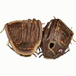 a Classic Walnut 13 Softball Glove Right Handed Throw Size 13  Nokonas signature lea