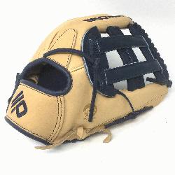 Outfield Pattern H-Web Palm Leather American Bison Back Leather Japanese CalfSKN 