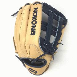  Outfield Pattern H-Web Palm Leather American Bison Back Leather Japanese 