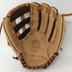 ium Buffalo and Steerhide Leather Nokona s Alpha Series Lightweight and Durable Near game-ready br