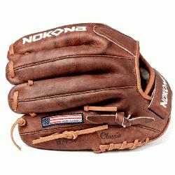 pired by Nokonas history of handcrafting ball gloves in America for over 80 years the