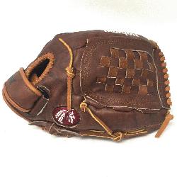 Glove inspired by Nokona’s history of handcrafting ball gloves in the USA for over 85 yea
