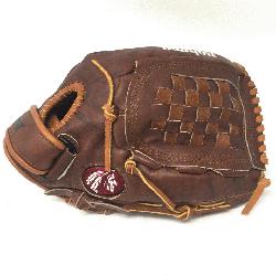 Glove inspired by Nokona’s history of handcrafting ball gloves