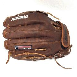 red by Nokona’s history of handcrafting ball glove