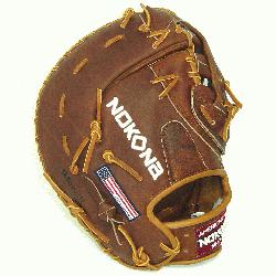  W-N70 12.5 inch First Base Glove is inspired by Nokona’s history 