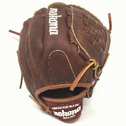 bsp;   Nokona Classic Walnut Youth Baseball Glove. 10.5 inch with closed bas