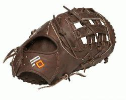 13 First Base Pattern H Web Open Back Leather S