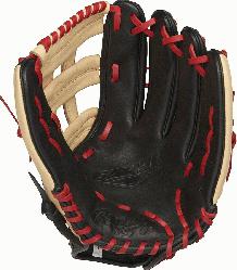our game with a Gamer™ XLE glove! With bold brightly-colored leather shells Gamer™ XLE