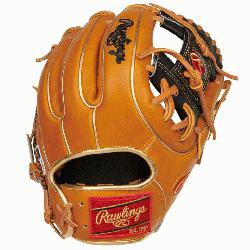 of the Hide Gold Glove Club of the month February 2021. 11.5 inch I Web Black palm tan shell