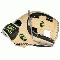  Glove Club glove of the month 11.75 inch black and camel Heart of the Hide.   PR