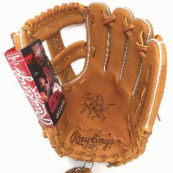  Rawlings PROSPT Heart of the Hide Baseball Glove is 11.75 inch. Made with Horween C55 tanned 