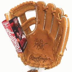 T Heart of the Hide Baseball Glove is 11.75 inch. Made with Hor