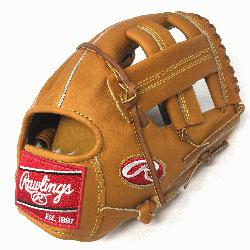 de with premium Japanese tanned leather this Heart of the Hide baseball glove from Rawlings featu