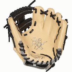 The Rawlings 9.5-inch infield training glove is specifically designed to improve defe