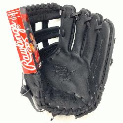  PRO1000HB Black Horween Heart of the Hide Baseball Glove is 12 inches. Made wit