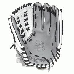 12.5 inch Rawlings fastpitch softball glove is made from our ultra-premium Heart