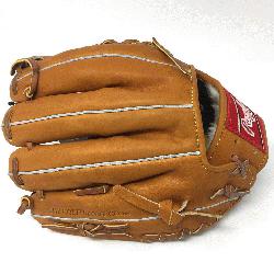 e Rawlings PRO200-4 Heart of the Hide Baseball Glove is 11.5 inches with open ba