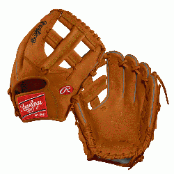  This Rawlings Heart of the Hide tan leather baseball glove featuring 200 pattern is a top-of-the
