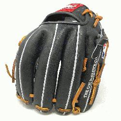gs Dark Shadow Black Heart of the Hide Leather and Tan Laces 11.5 Pro200 Baseball Glove 