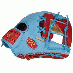 to your game with the Rawlings 11.5 inch Heart of the Hide ColorSync 6 infield glo