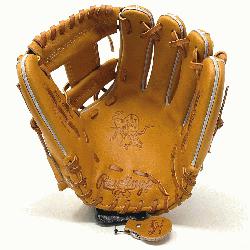 rt of Hide Japan Tan Leather 11.5 Inch I Web Oval Rawlings R Wrist Logo Rawlings