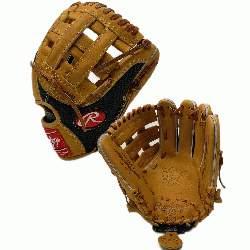  from Rawlings world-renowned Tan Heart of the Hide steer leather and pro deco mesh back. 