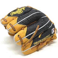 d from Rawlings world-renowned Tan Heart of the Hide steer leather and 