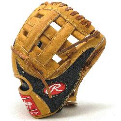 onstructed from Rawlings world-renowned Tan Heart of the Hide steer leather and pro dec
