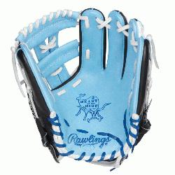  color to your game with Rawlings Heart of the Hide ColorSync 6.0 baseball glove. 