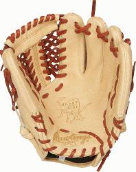          The Rawlings Heart of the Hide PRO205-4CT is an 11.75-inch modified trapeze gl