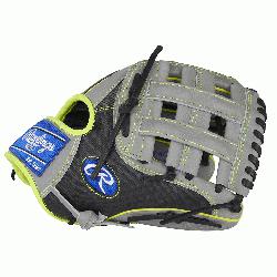 The Rawlings PRO205-6GRSS 11.75 inch glove is d