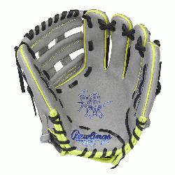 e Rawlings PRO205-6GRSS 11.75 inch glove is designed for infield players specifically those playi