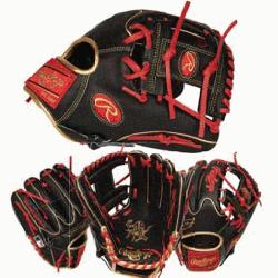  Rawlings Heart of the Hide 11.75-inch infield glove adds a touch of style to a classic