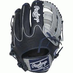 ition Color Sync Heart of the Hide baseball glove features a PRO H Web patt