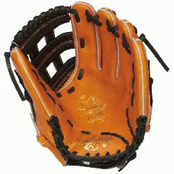 he Hide baseball glove from Rawlings features a PRO H Web pattern whi