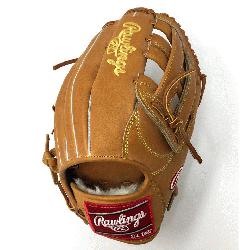 Classic make up of the Heart of the Hide PRO303 Outfield Baseball Glove in Horween leather.