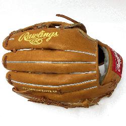 c make up of the Heart of the Hide PRO303 Outfield Baseball Glove in Horween leather. Stiff