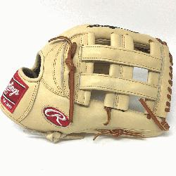 gs Heart of the Hide PRO-303 pattern outfield baseball glove with camel leather and