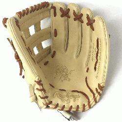 Heart of the Hide PRO-303 pattern outfield baseball glove with camel leather and tan