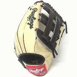 lings Heart of the Hide 12.75 inch baseball glove. H Web. Open Back. Camel with chocolate brown 