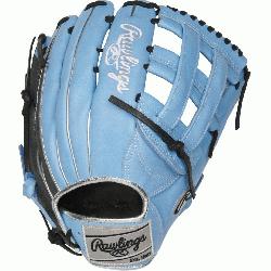  12.75-Inch Heart of the Hide ColorSync outfield glove is constructed from