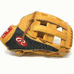 from Rawlings world-renowned Heart of the Hide steer leather and deco mesh