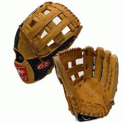 Constructed from Rawlings world-renowned Heart of the Hide steer leather and deco 