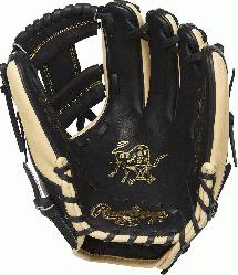 11. 25-inch Heart of the Hide infield glove provides balanced perf