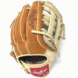 p>Rawlings Heart of the Hide PRO314 11.5 inch. H Web. Camel and Tan leather. Ope